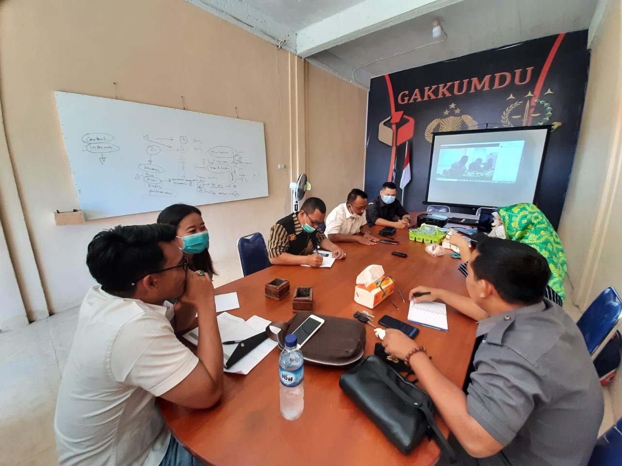 Rapat Evaluasi Pengawasan Media Sosial, Pemberitaan, Penyiaran, dan Iklan Kampanye Pilkada 2020