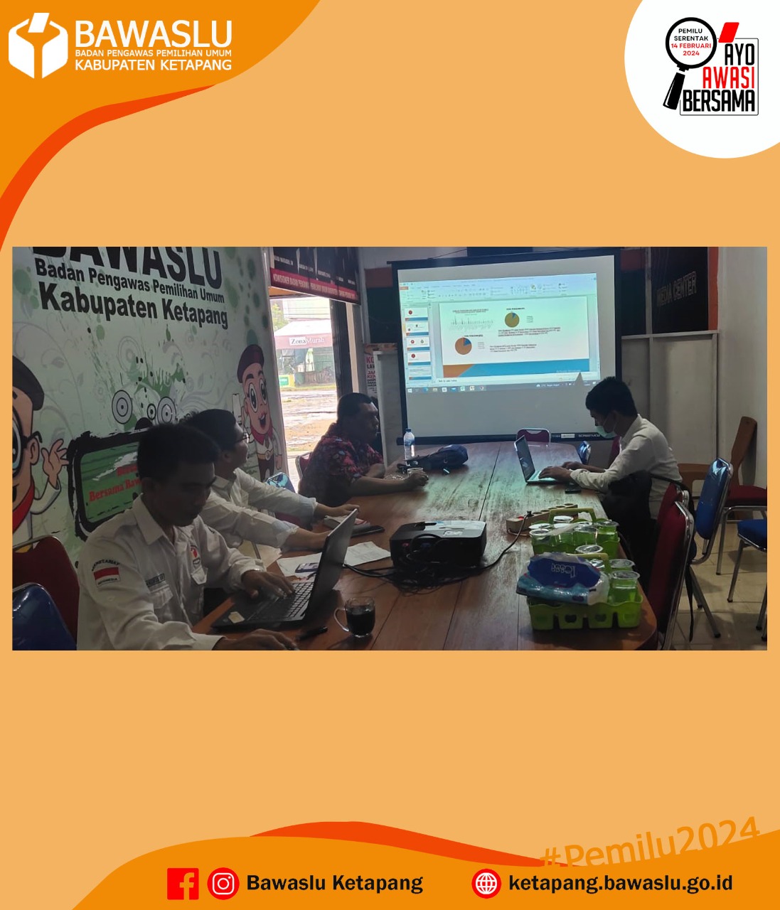 Rapat Finalisasi Laporan Hasil Analisis Rekapitulasi Hasil Pemungutan Suara Pemilihan Umum DPRD Kabupaten/Kota Tahun 2019