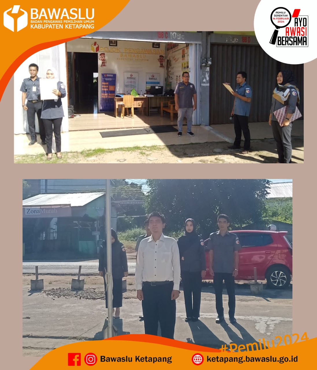 APEL PAGI DI LINGKUNGAN BAWASLU KABUPATEN KETAPANG