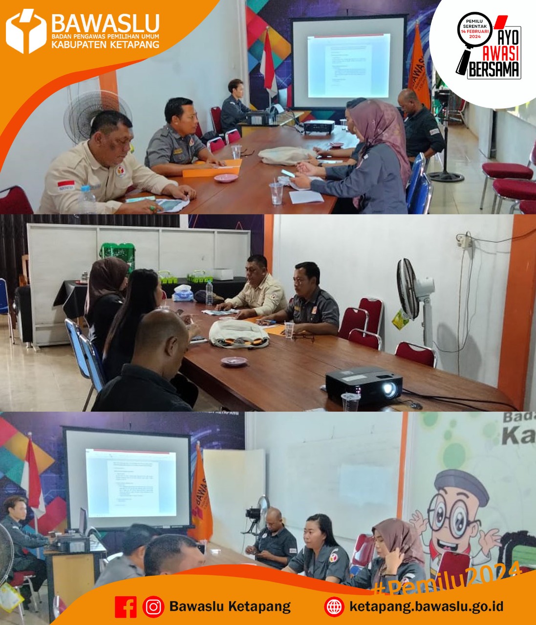 Rapat Pleno Bawaslu Senin, 15 Agustus 2022