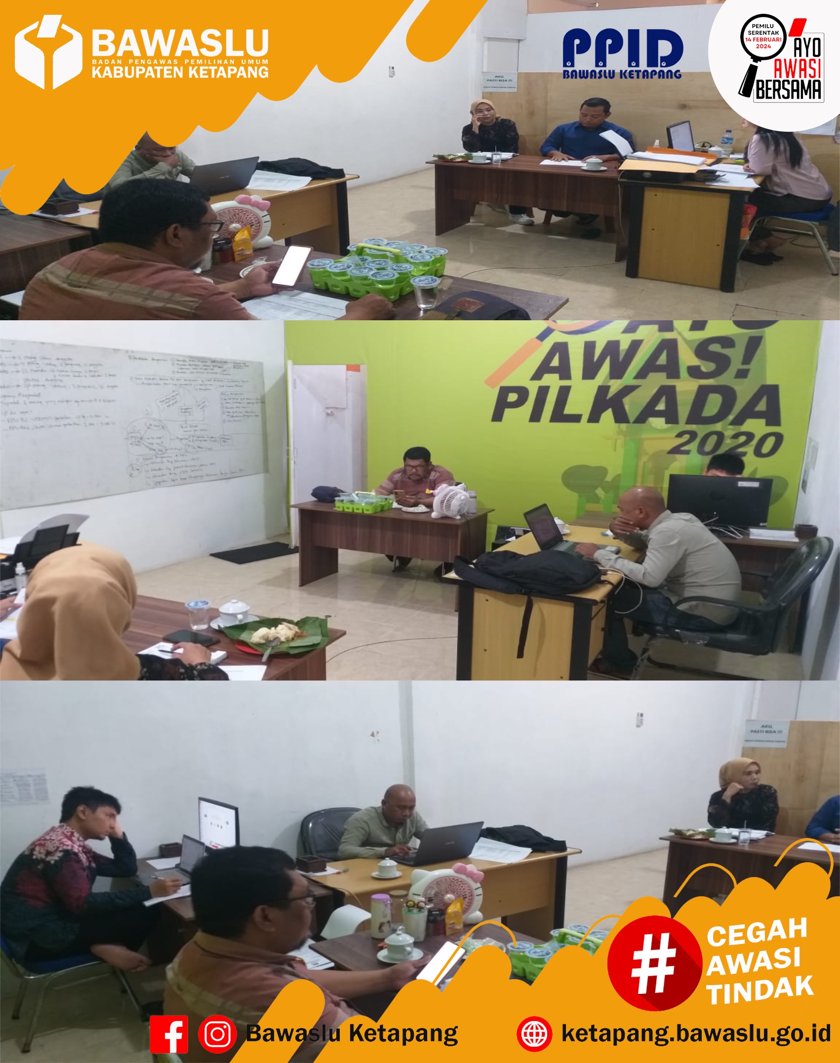 Rapat  Partisipasi Masyarakat terhadap Pendaftaran Panwascam