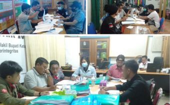 BAWASLU KABUPATEN KETAPANG MELAKUKAN PENGAWASAN TERHADAP PENYERAHAN PROSES SYARAT DUKUNGAN PERBAIKAN BAKAL CALON PERSEORANGAN