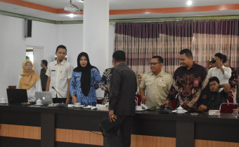 BAWASLU KETAPANG MENGHADIRI KEGIATAN RAPAT KOORDINASI YANG DISELENGGARAKAN BUPATI KETAPANG