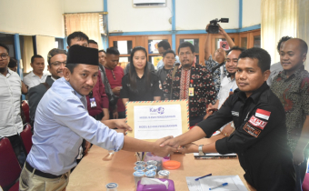 SAMPAI SEJAUH INI BARU SATU PASANGAN BAKAL CALON PERSEORANGAN BUPATI DAN WAKIL BUPATI MEMENUHI SYARAT DUKUNGAN