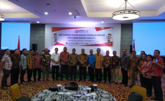 BAWASLU KABUPATEN KETAPANG HADIRI RAPAT KOORDINASI KESIAPAN ANGGARAN PENGAWASAN PEMILIHAN KEPALA DAERAH SERENTAK TAHUN 2020