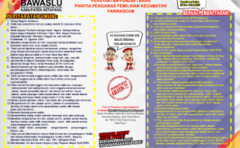 PEREKRUTAN PANWASCAM 2020