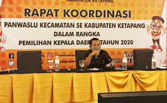 Bawaslu Ketapang Menggelar Rakor Bersama Panwascam