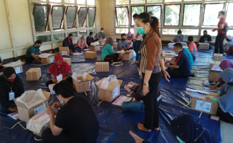 Pengawasan Langsung Pensortiran Dan Pelipatan Surat Suara