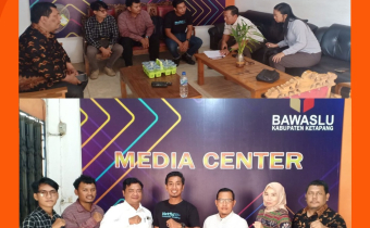 Silaturahmi Netfid dan Bawaslu Kabupaten Ketapang