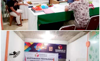 Monitoring Persiapan Musyawarah Penyelesaian Sengketa Pemilihan